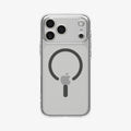 ACS10067 - iPhone 17 Pro Ultra Hybrid (MagFit) in Clear Graphite showing the back