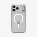 ACS10035 - iPhone 17 Pro Max Ultra Hybrid (MagFit) in Clear White showing the back