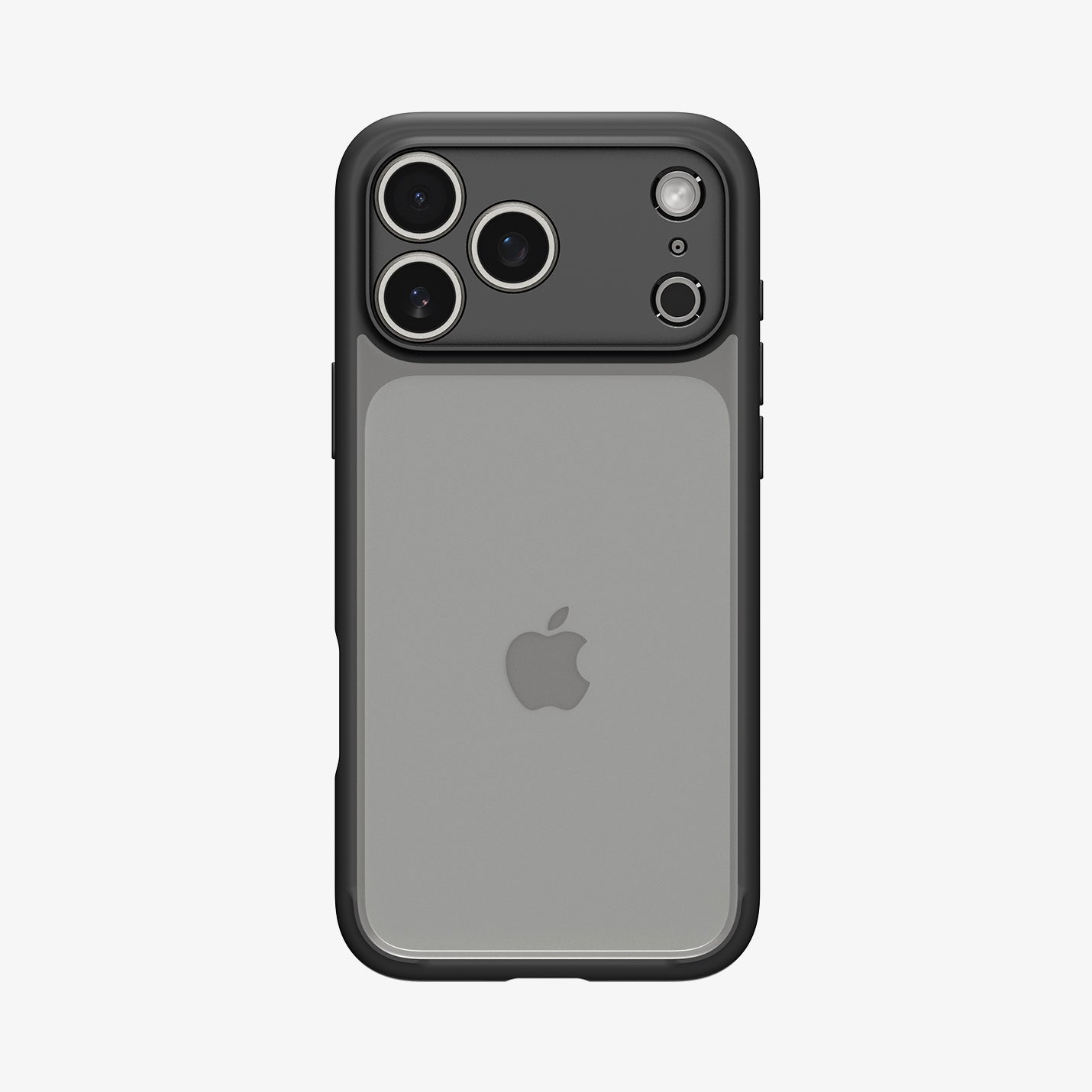 ACS10034CC - iPhone 18 Pro Max / iPhone 17 Pro Max Ultra Hybrid in Matte Black showing the back
