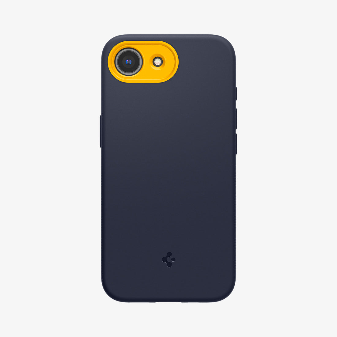 ACS09154 - iPhone 16e Case Nano Pop (MagFit) in Blueberry Navy showing the back
