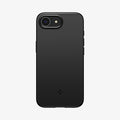 ACS09135 - iPhone 16e Case Thin Fit (MagFit) in Black showing the back