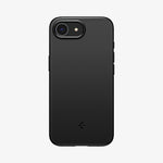 ACS09135 - iPhone 16e Case Thin Fit (MagFit) in Black showing the back
