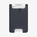 AFA07398 - MagSafe Card Holder Classic C1 (MagFit) in Graphite showing the front with card inserted