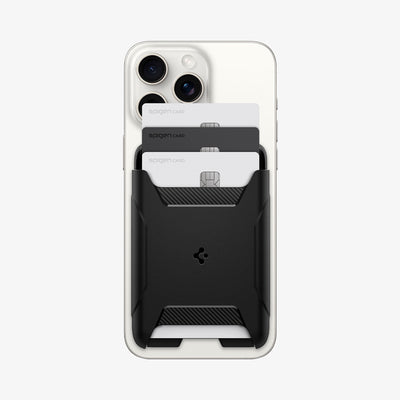 MagSafe Card Holder Rugged Armor | 3 Cards (MagFit)