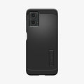 ACS07767 - Moto G 5G (2024) Case Tough Armor in Black showing the back