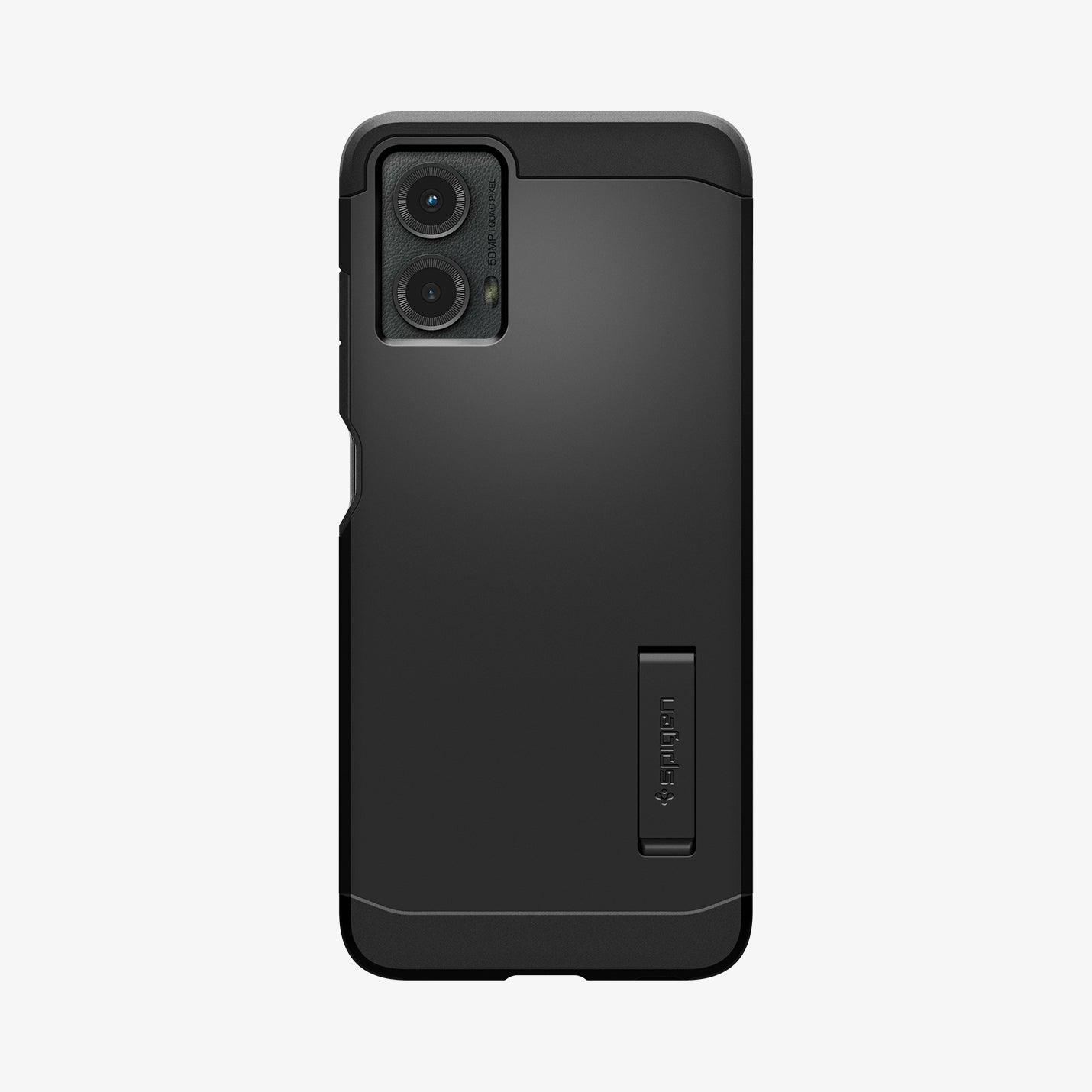 ACS07767 - Moto G 5G (2024) Case Tough Armor in Black showing the back