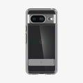 ACS07028 - Pixel 8 Case Slim Armor Essential S in crystal clear showing the back