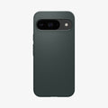 ACS07683 - Pixel 9 Pro Case Liquid Air in Abyss Green showing the back