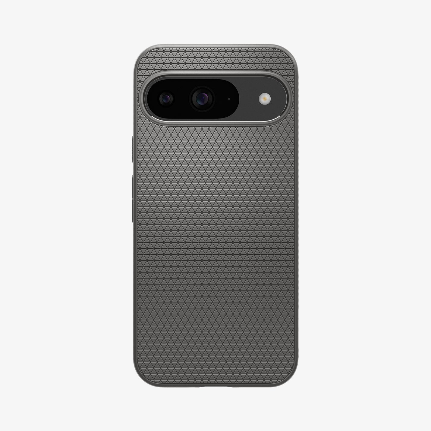 ACS07684 - Pixel 9 Pro Case Liquid Air in Marble Gray showing the back
