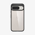 ACS07690 - Pixel 9 Pro Case Ultra Hybrid in Matte Black showing the back