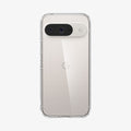ACS07687 - Pixel 9 Pro Case Ultra Hybrid in Crystal Clear showing the back