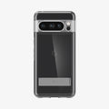 ACS07027 - Pixel 8 Pro Case Slim Armor Essential S in crystal clear showing the back