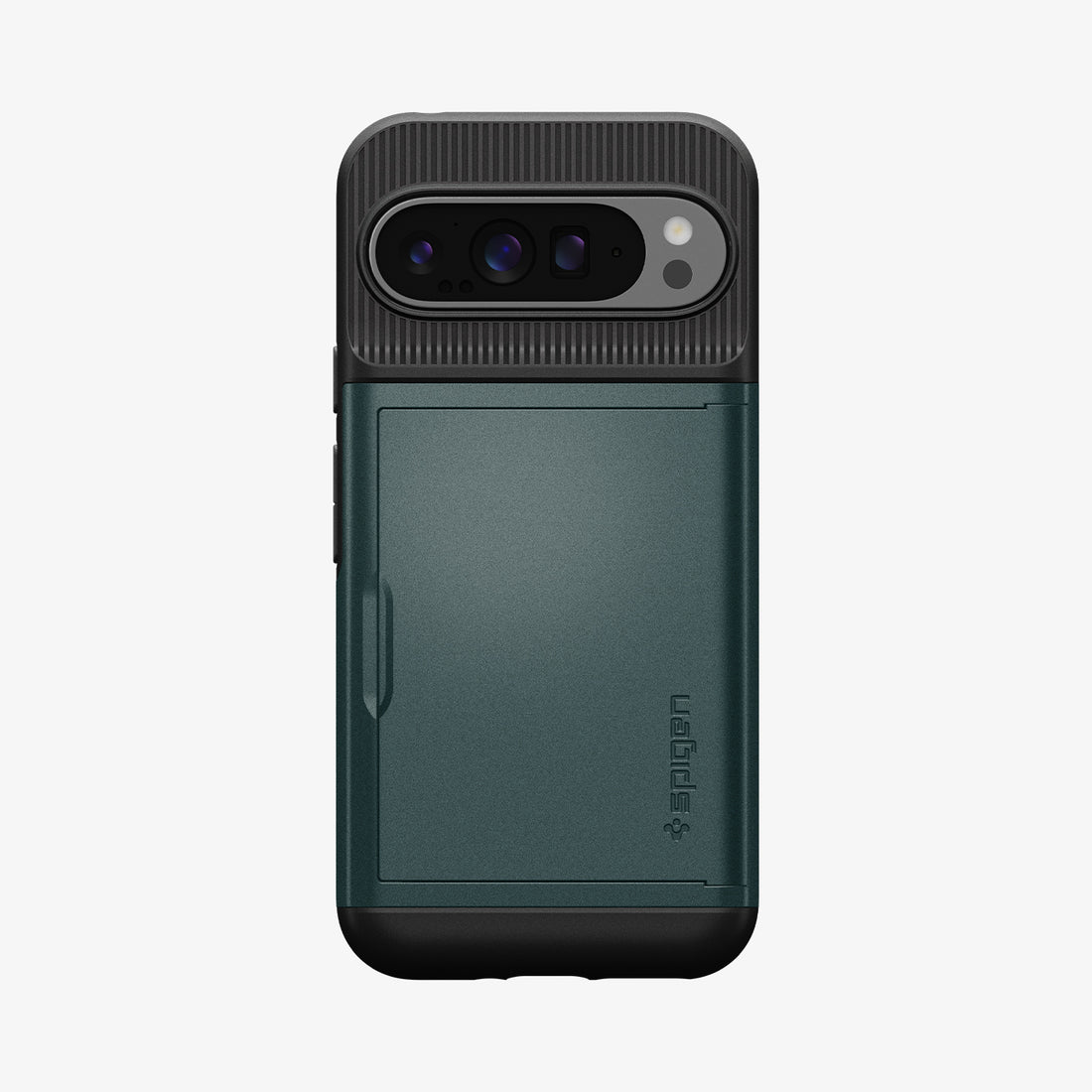 ACS07730 - Pixel 9 Pro XL Case Slim Armor CS in Abyss Green showing the back