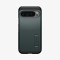 ACS07728 - Pixel 9 Pro XL Case Tough Armor in Abyss Green showing the back