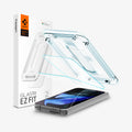 AGL07873 - Pixel 9 Pro Fold GLAS.tR EZ Fit Screen Protector showing the device, two screen protectors, ez fit tray and packaging