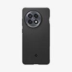 ACS09369 - OnePlus 13R Case Sand Blast in Matte Black showing the back