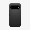 ACS11438 - Pixel 11 Liquid Air Matte Black case featuring a geometric textured pattern, raised camera surround, and precise camera cutout.
