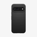 ACS11448 - Pixel 11 Pro XL Matte Black case featuring a geometric textured pattern, raised camera surround, and precise camera cutout.