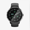 ACS11959 - Pixel Watch 5 (45mm) Thin Fit 360 Crystal Clear front view showcasing the slim watch case with a built-in tempered glass screen protector for all-around coverage.
