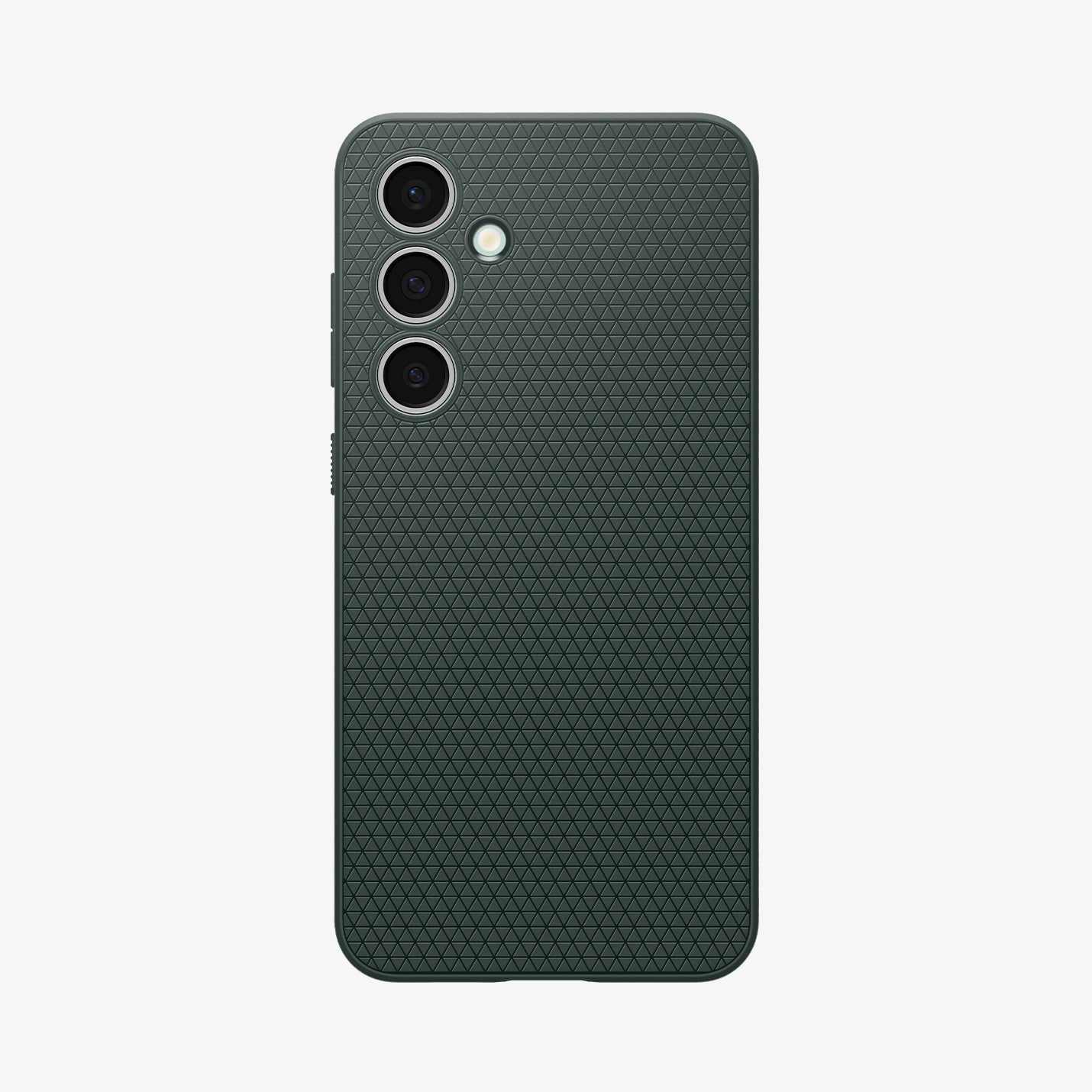 ACS08619 - Galaxy S24 FE Case Liquid Air in Abyss Green showing the  back