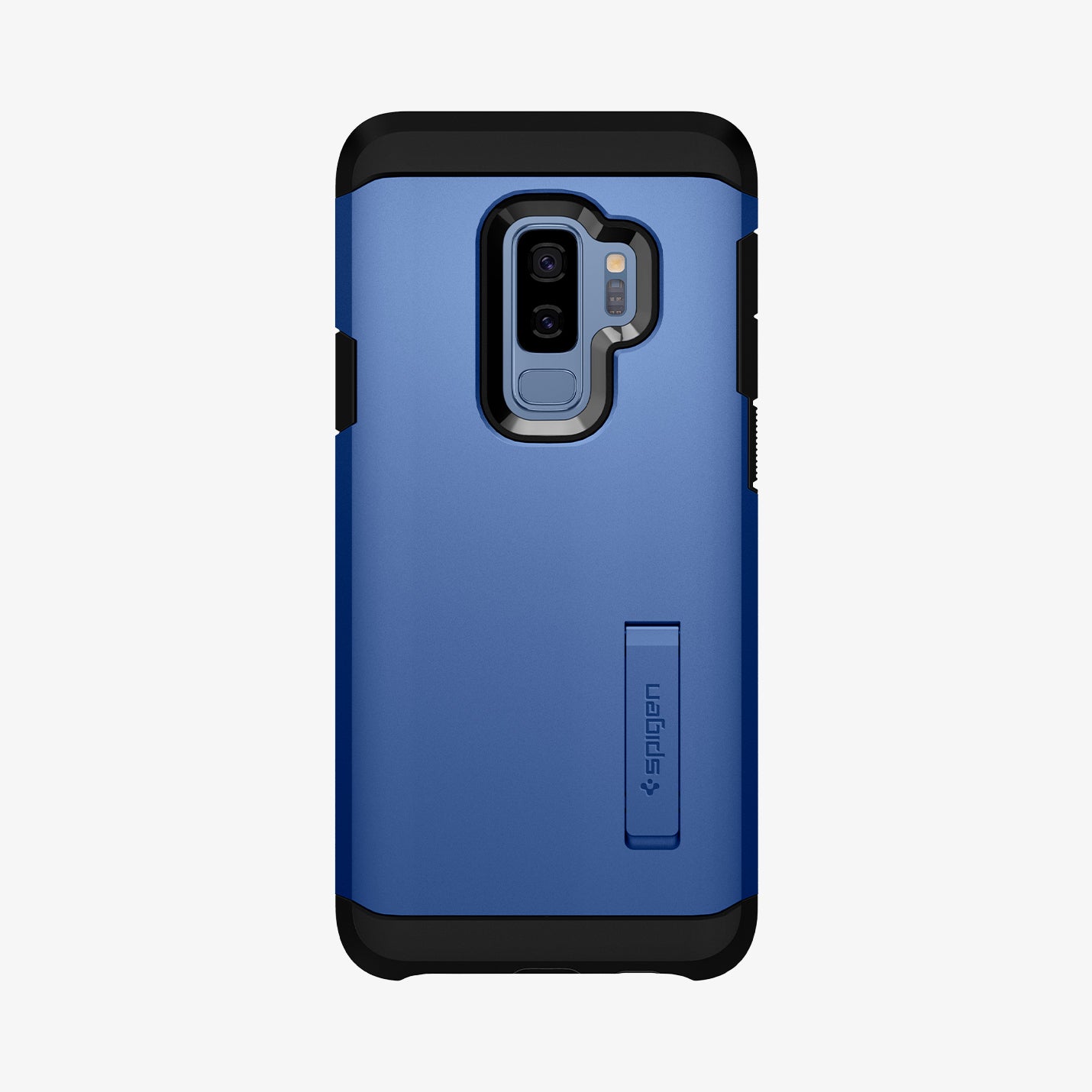 593CS22937 - Galaxy S9 Plus Case Tough Armor in Coral Blue showing the back