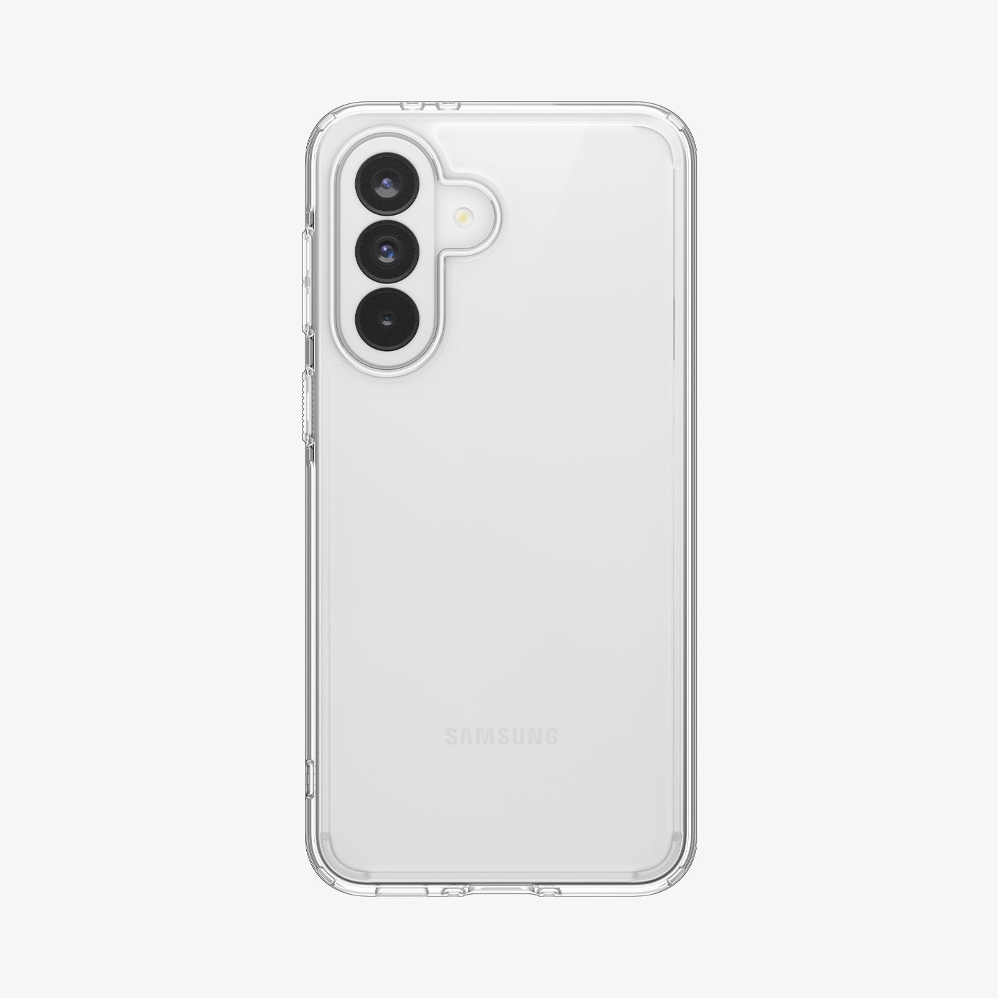 ACS11133 - Spigen Ultra Hybrid Galaxy A37 5G case in Crystal Clear - back view showing see-through design and precise camera cutout
