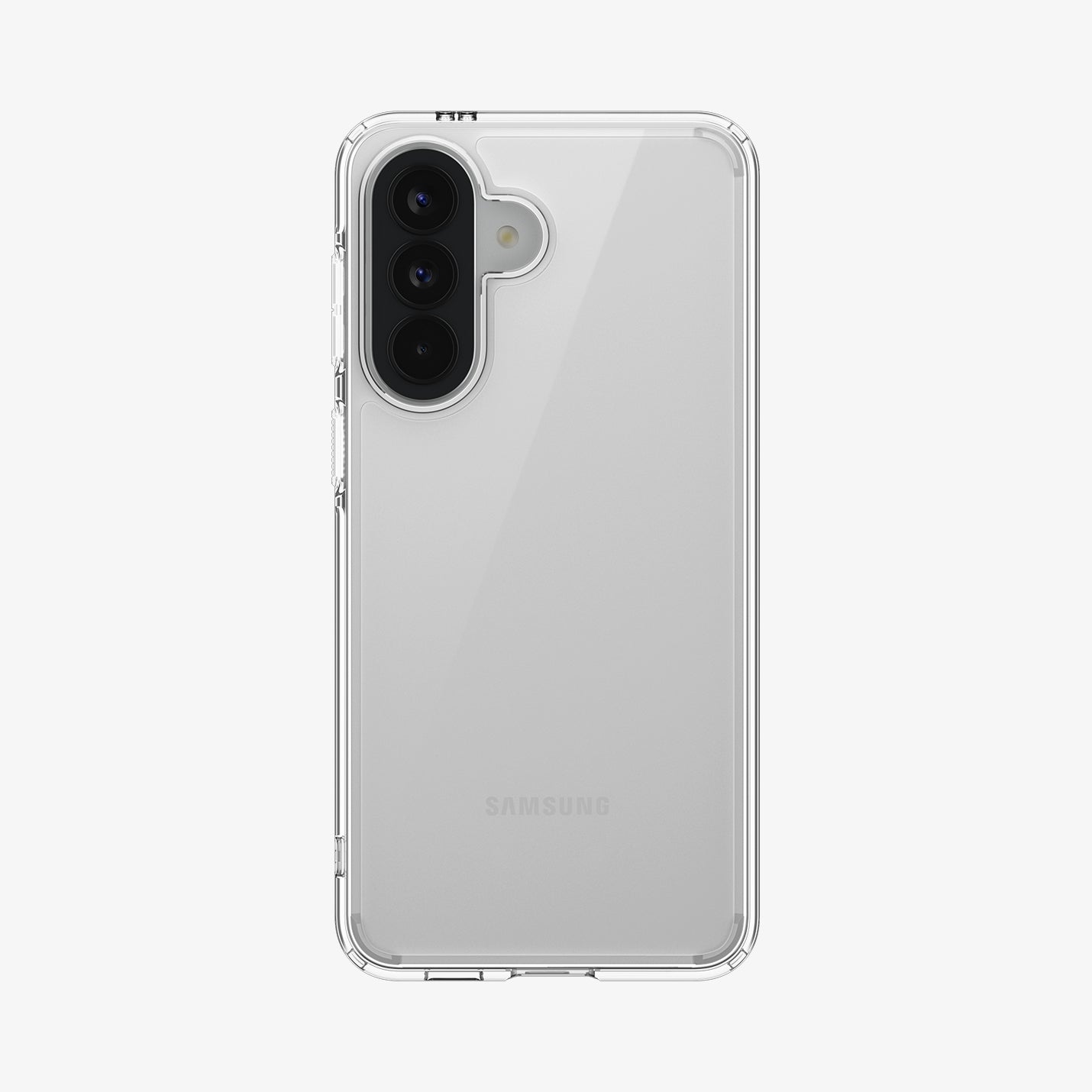 ACS11123 - Spigen Ultra Hybrid Galaxy A57 5G case in Crystal Clear - back view showing see-through design and precise camera cutout