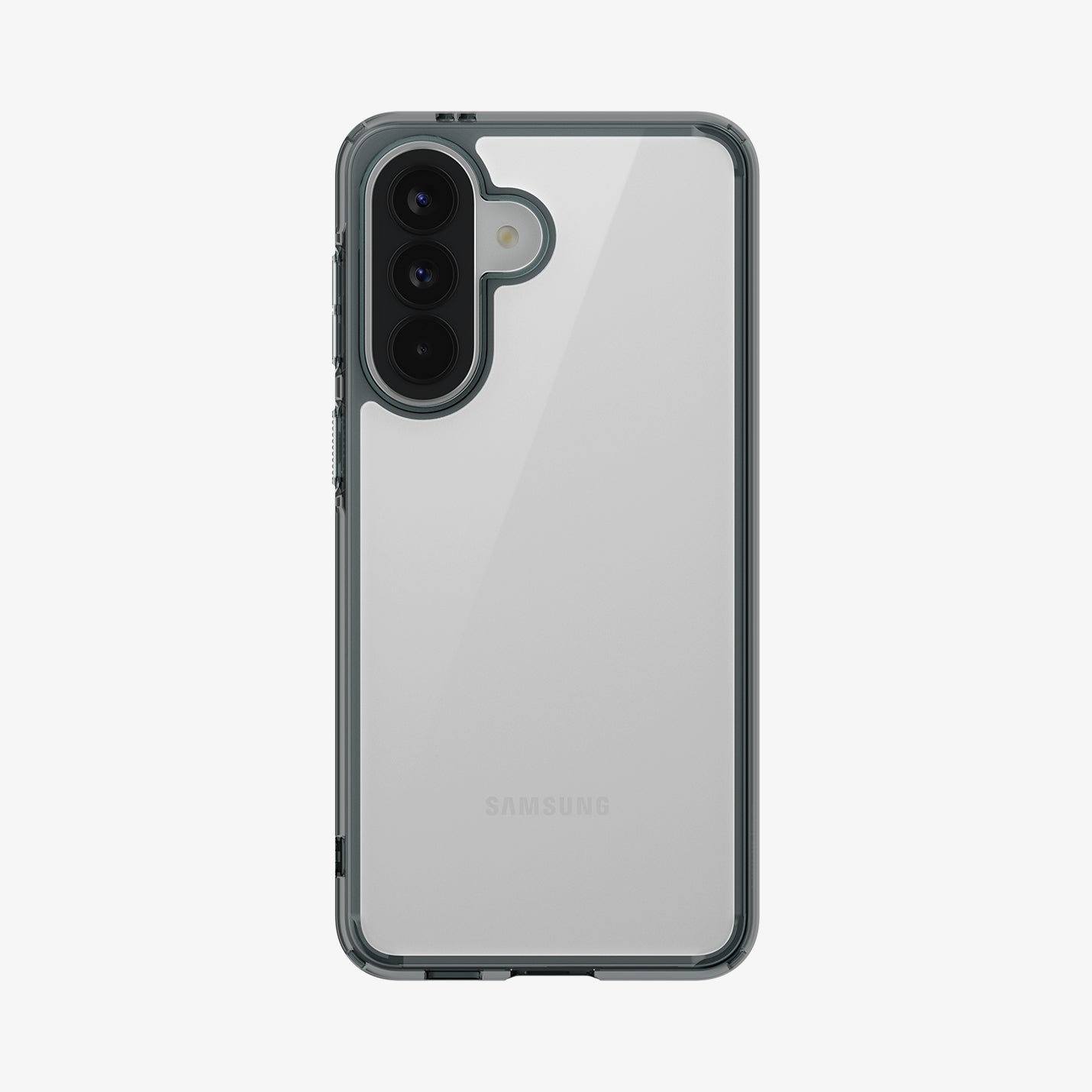ACS11124 - Spigen Ultra Hybrid Galaxy A57 5G case in Space Crystal - back view showing dark tinted frame and precise camera cutout