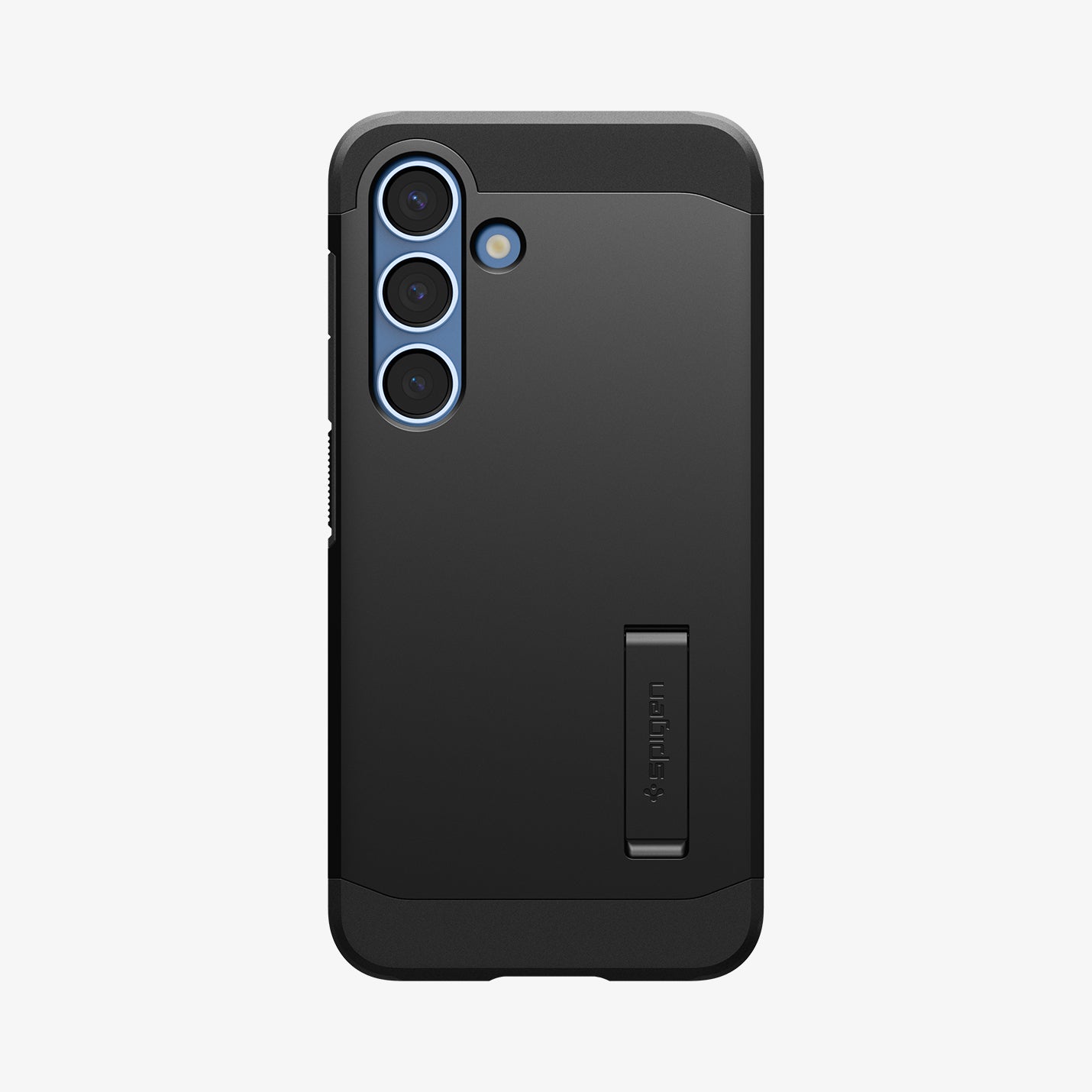 ACS09008 - Galaxy S25 Case Tough Armor AI (MagFit) in Black showing the back