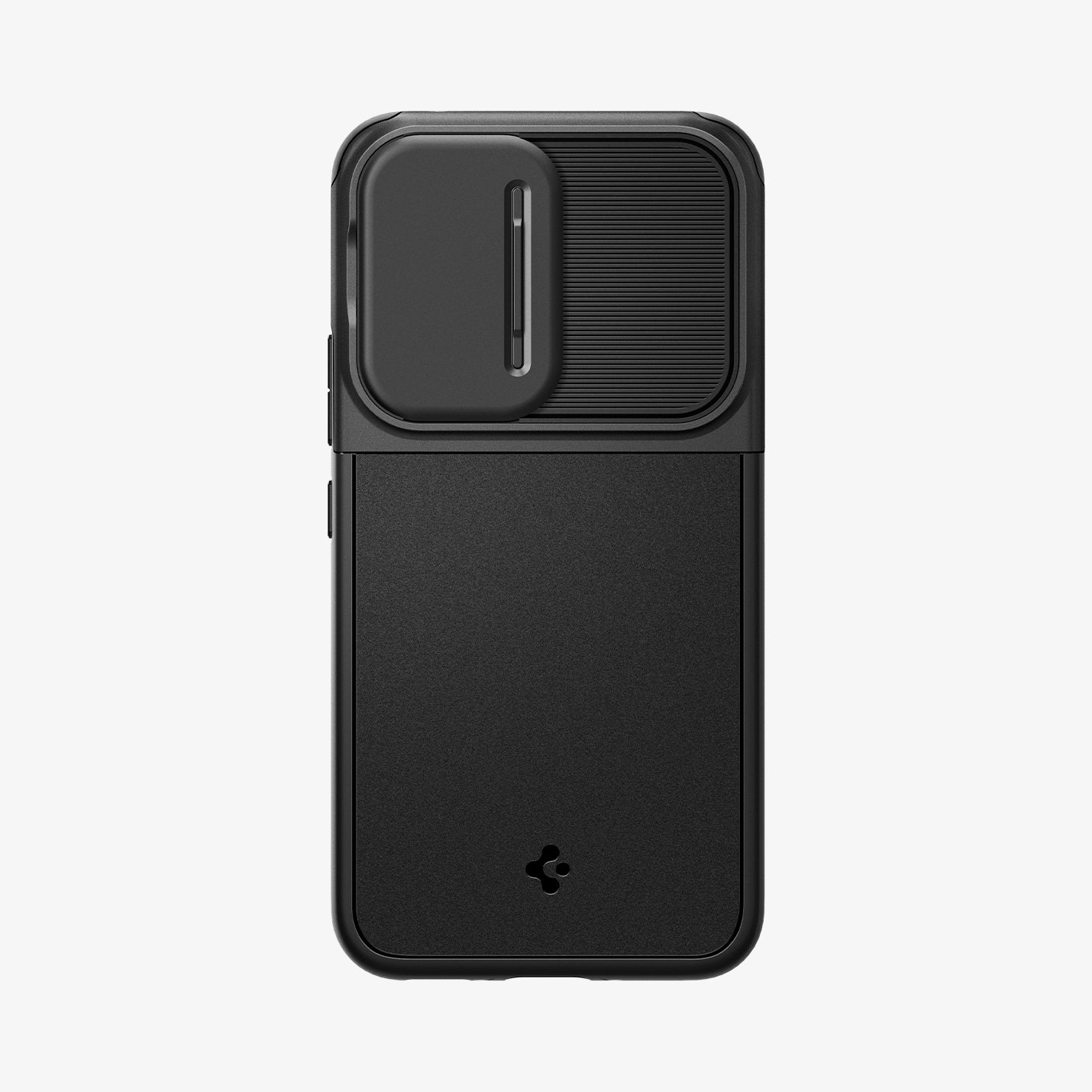 ACS05891 - Galaxy A54 5G Case Optik Armor in Black showing the back camera slider closed