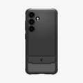 ACS07326 - Galaxy S24 Plus Case Rugged Armor in Matte Black showing the back