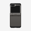ACS08360 - Galaxy Z Flip 7 FE Case Tough Armor Pro in Gunmetal showing the back