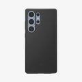 ACS08946 - Galaxy S25 Ultra Case Thin Fit (MagFit + Qi2 Ready) in Black showing the  back