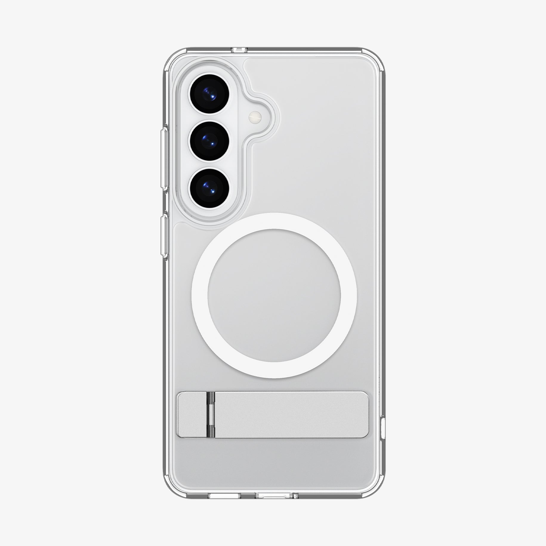 ACS11061 - Galaxy S26 Case - Ultra Hybrid S (Mag Fit) Clear White showing the back
