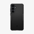 ACS11641 - Galaxy S26 FE Core Armor (Mag Fit) showing Galaxy S26 FE in Core Armor case with textured back, reinforced corners, and raised camera protection