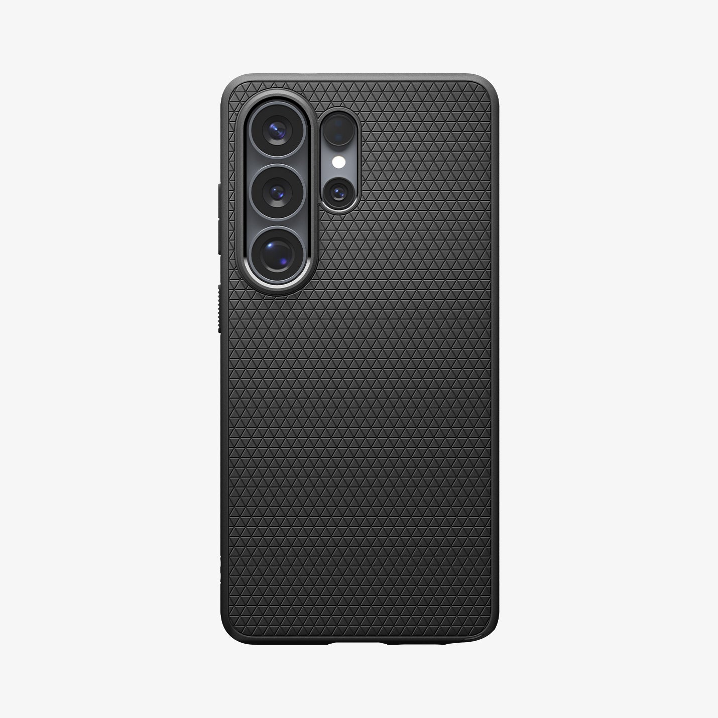 ACS11023 - Galaxy S26 Ultra Liquid Air in Matte Black showing the back