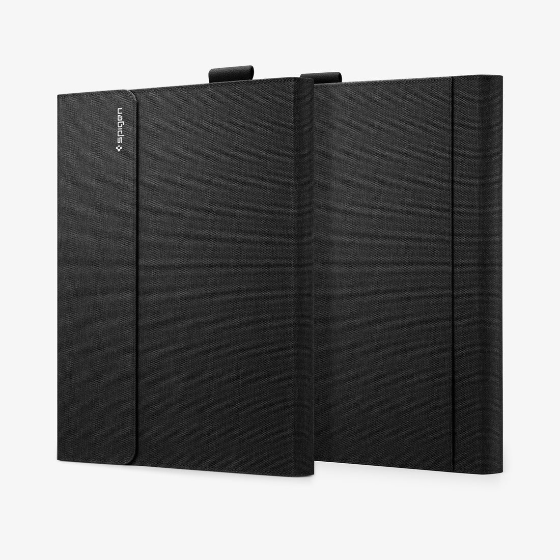 ACS04207 - Microsoft Surface Pro 10 Case Stand Folio in Black showing the back and front