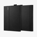 ACS04207 - Microsoft Surface Pro 10 Case Stand Folio in Black showing the back and front