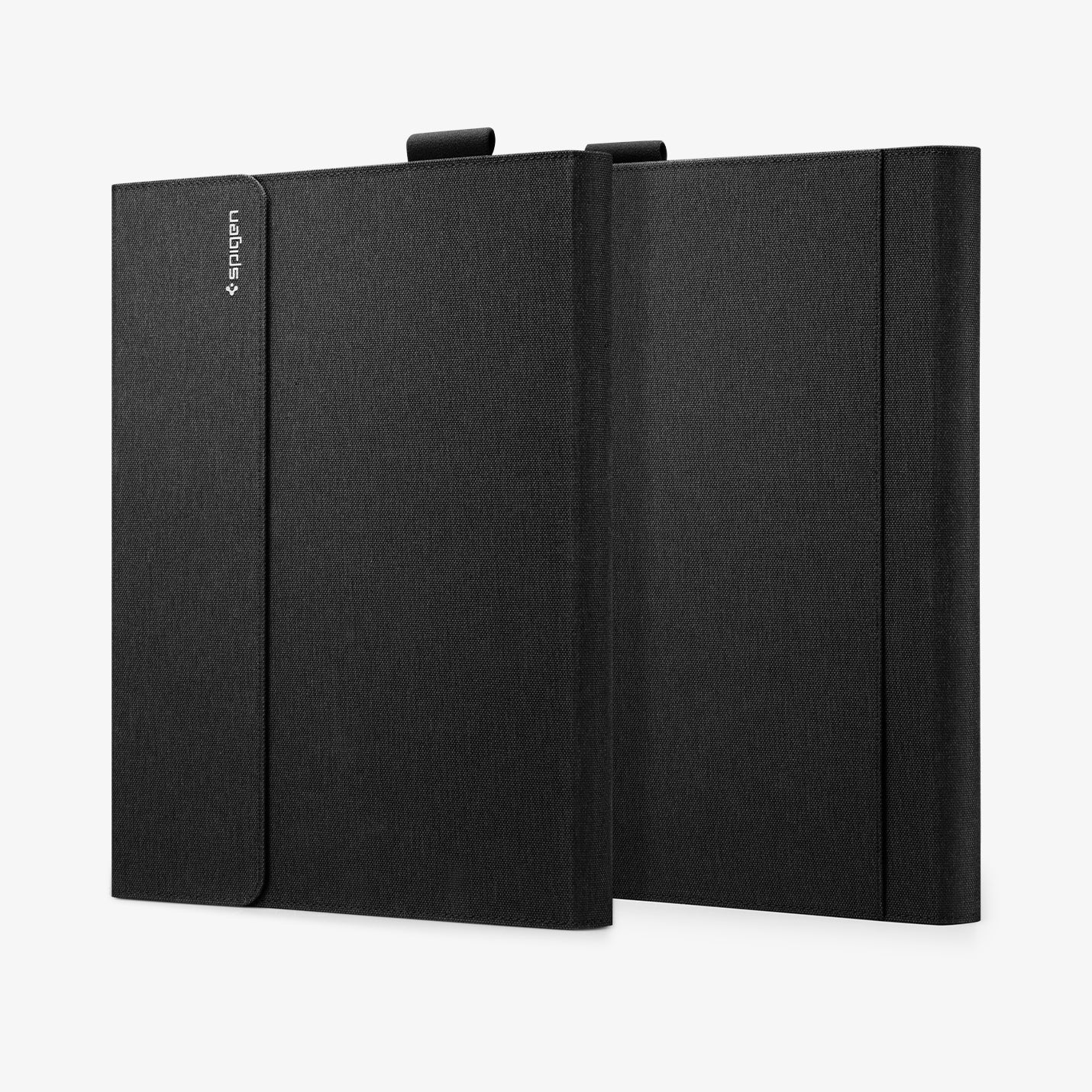 ACS04207 - Microsoft Surface Pro 10 Case Stand Folio in Black showing the back and front