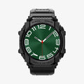 ACS08427 - Galaxy Watch Ultra (47mm) Rugged Armor Pro in Matte Black showing the front and sides