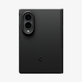 ACS11559 - Galaxy Z Fold 8 Air Fit Pro (Mag Fit) Black showing the Galaxy Z Fold 8 with the Air Fit Pro MagFit case in Black, back view folded closed with the dual camera cutout and Spigen logo.