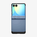 ACS09562 - Galaxy Z Flip 7 Case Tough Armor Pro (MagFit) in sierra blue showing the back