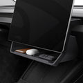 ACP08373 - Tesla Model 3 Highland Under Screen Organizer TO227H in Black showing the front