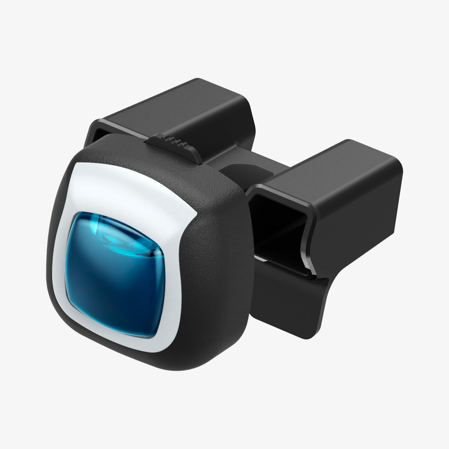 ACP08262 - Tesla Model 3 Highland - Freshener Adapter TO230H in Black showing the front, partial top and side