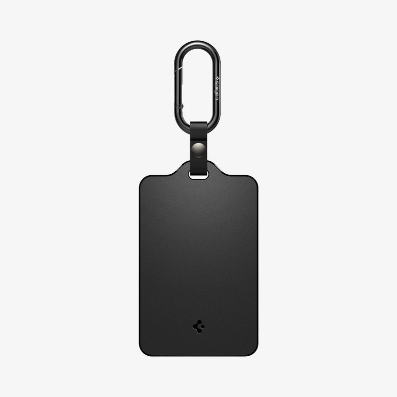 ACP07175 - Tesla Key Card Holder showing the back with carabiner