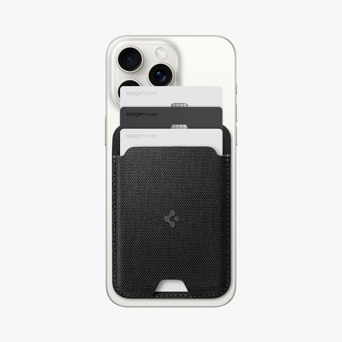 AFA07402 - MagSafe Card Holder Urban Fit (MagFit) in Black showing the ...