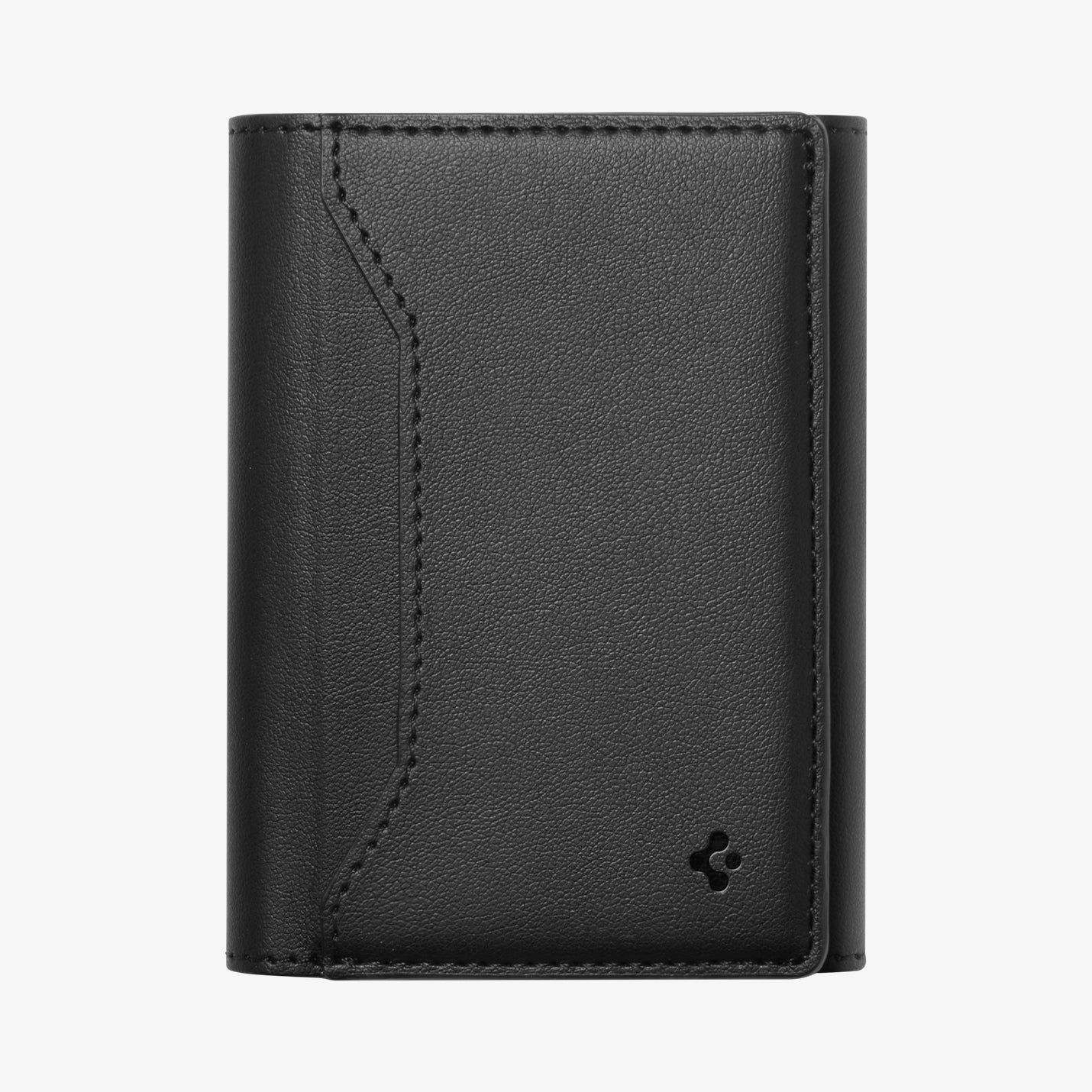 AFA09133 - MagSafe Card Holder Valentinus S (MagFit) in Black showing the front
