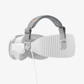 AFA07255 - Apple Vision Pro Head Strap in Charcoal Gray showing the side and partial inner side of the head strap, partial side and back of the device