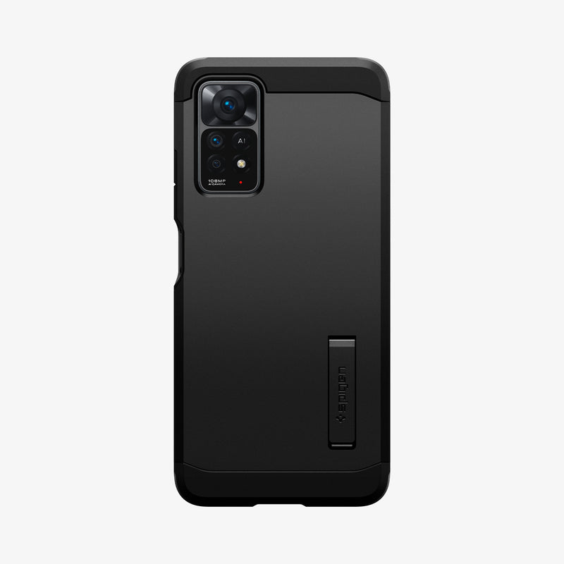 ACS04416 - Redmi Note 12 Pro Case Tough Armor in Black showing the back