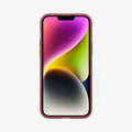 ACS04789 - iPhone 14 Case Thin Fit in red showing the front